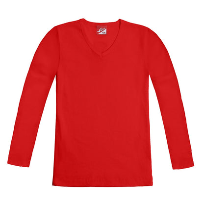 Ribbed Long Sleeve T-Shirt for Girls - Nirlon