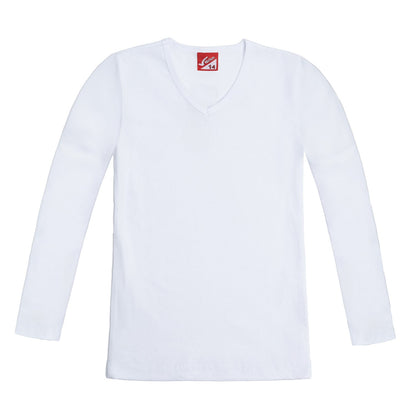 Ribbed Long Sleeve T-Shirt for Girls - Nirlon