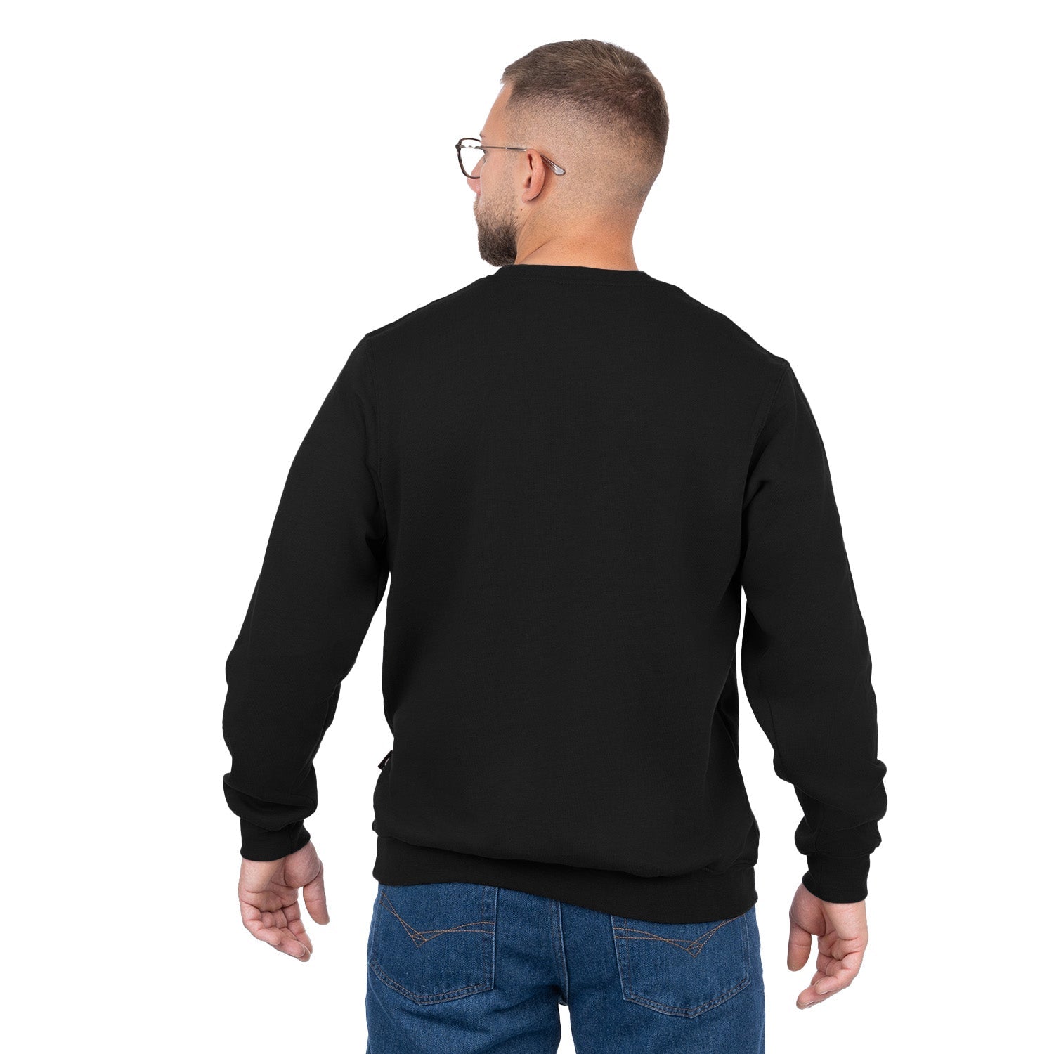 Crew Neck Pullover Sweatshirt - Nirlon