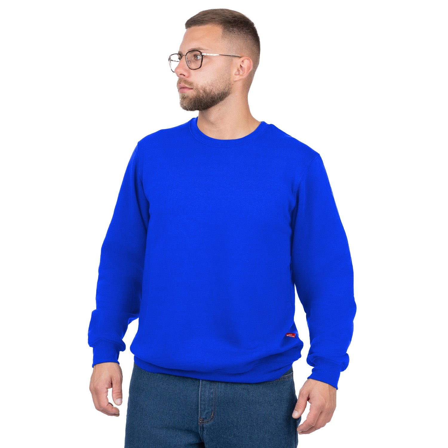 Crew Neck Pullover Sweatshirt - Nirlon