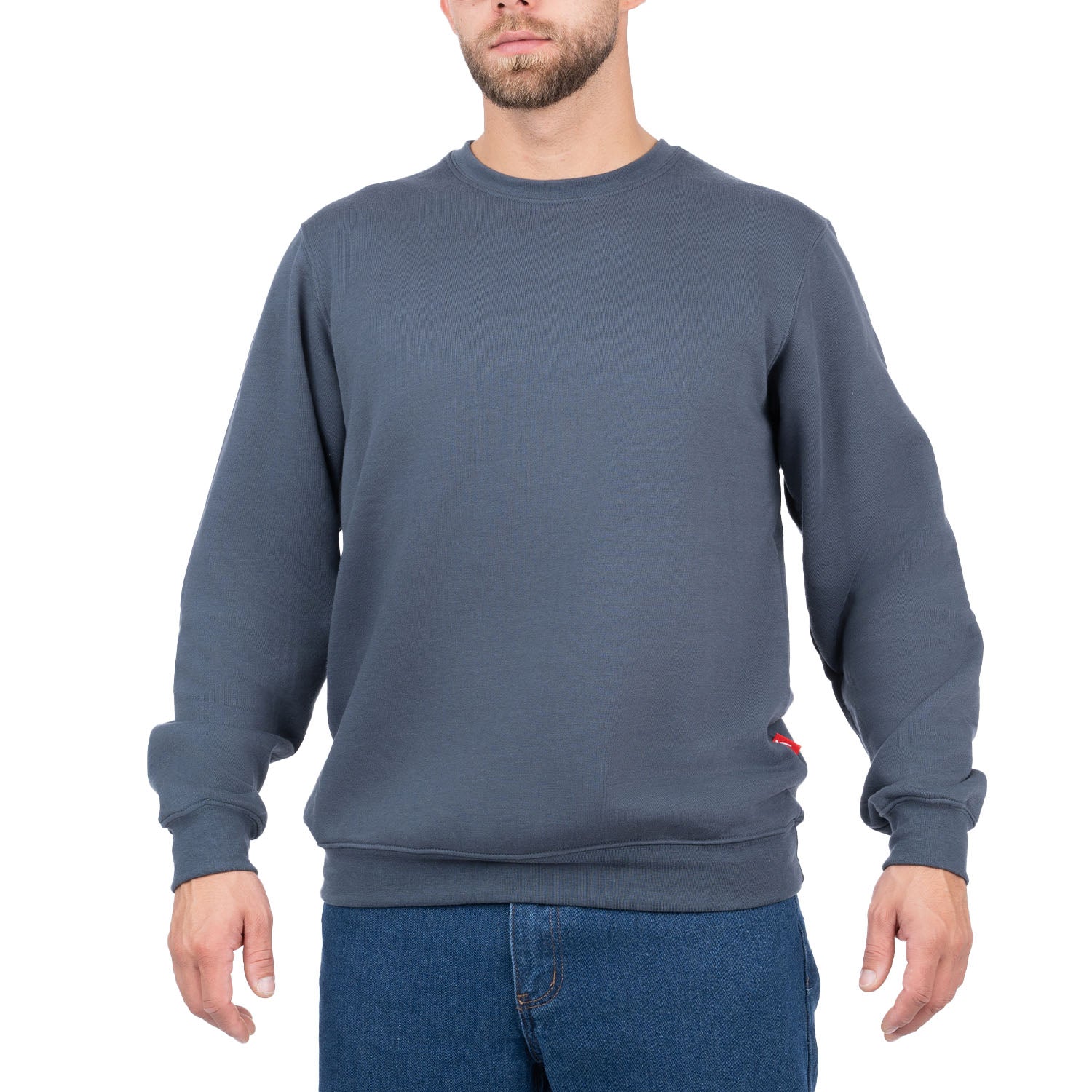 Crew Neck Pullover Sweatshirt - Nirlon