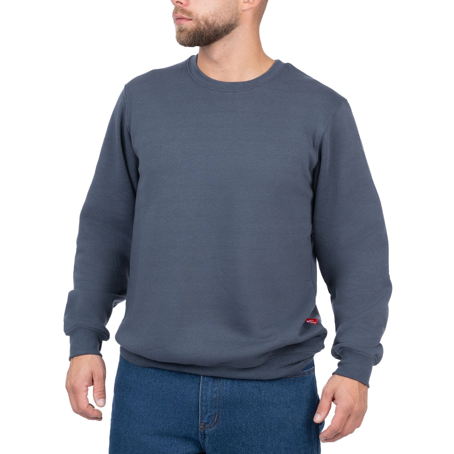Crew Neck Pullover Sweatshirt - Nirlon
