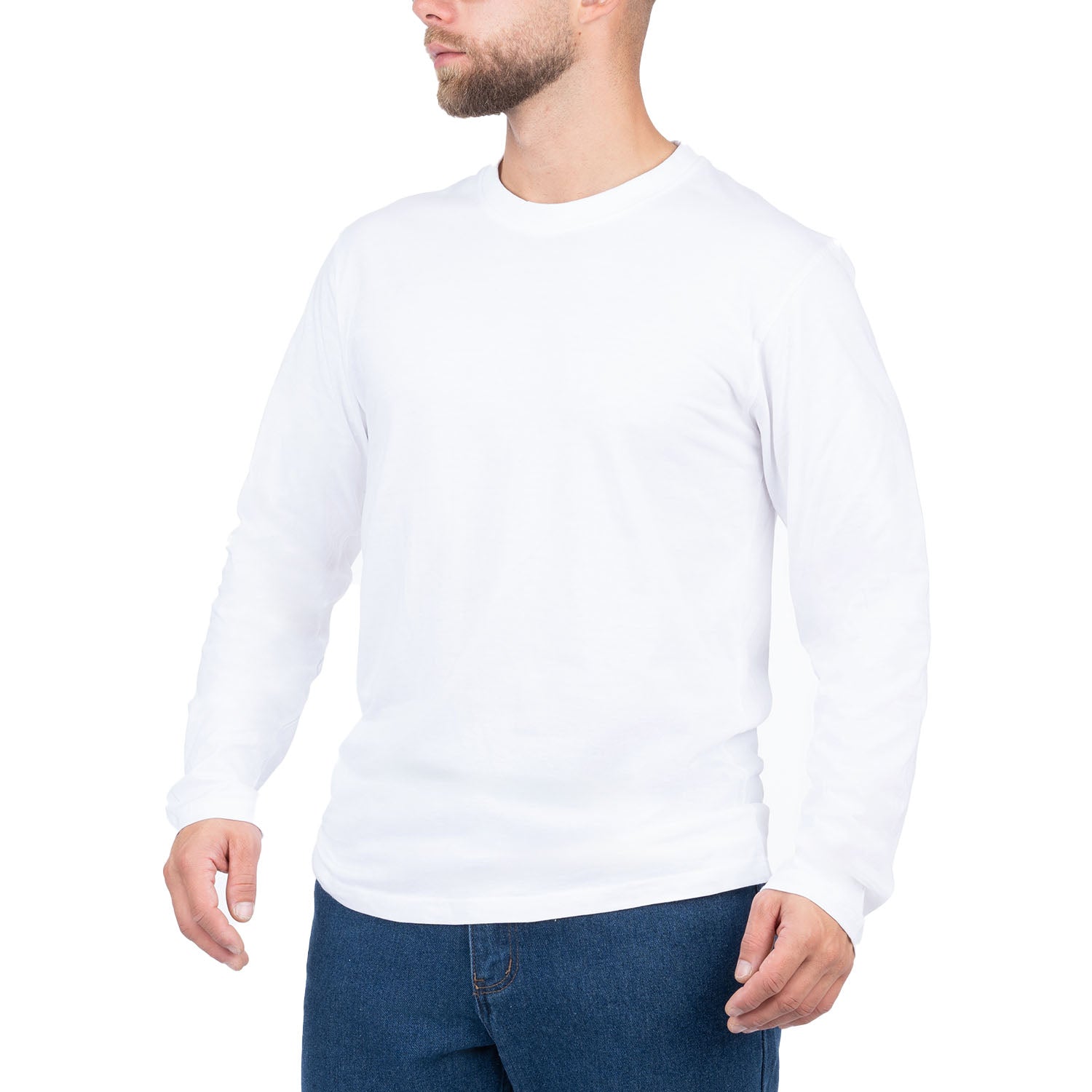 Crew Neck Pullover Sweatshirt - Nirlon
