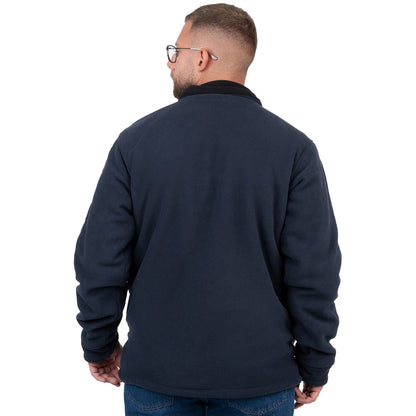 Reversible Zip Up Fleece Jacket for Men - Nirlon
