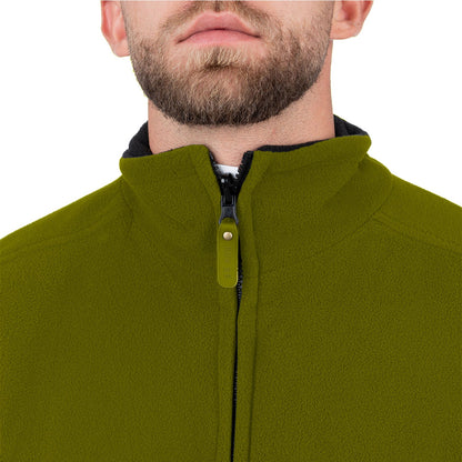 Reversible Zip Up Fleece Jacket for Men - Nirlon