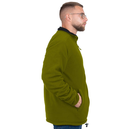Reversible Zip Up Fleece Jacket for Men - Nirlon