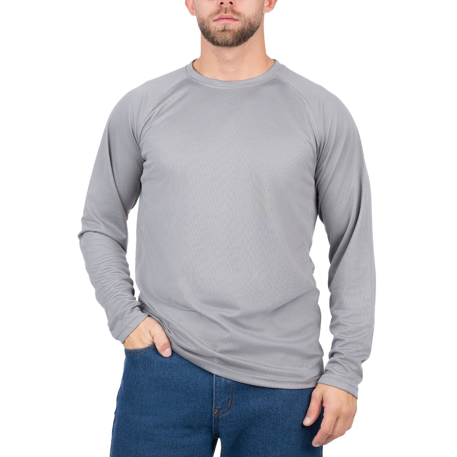 Long Sleeve Moisture-Wicking T-Shirt for Men - Nirlon