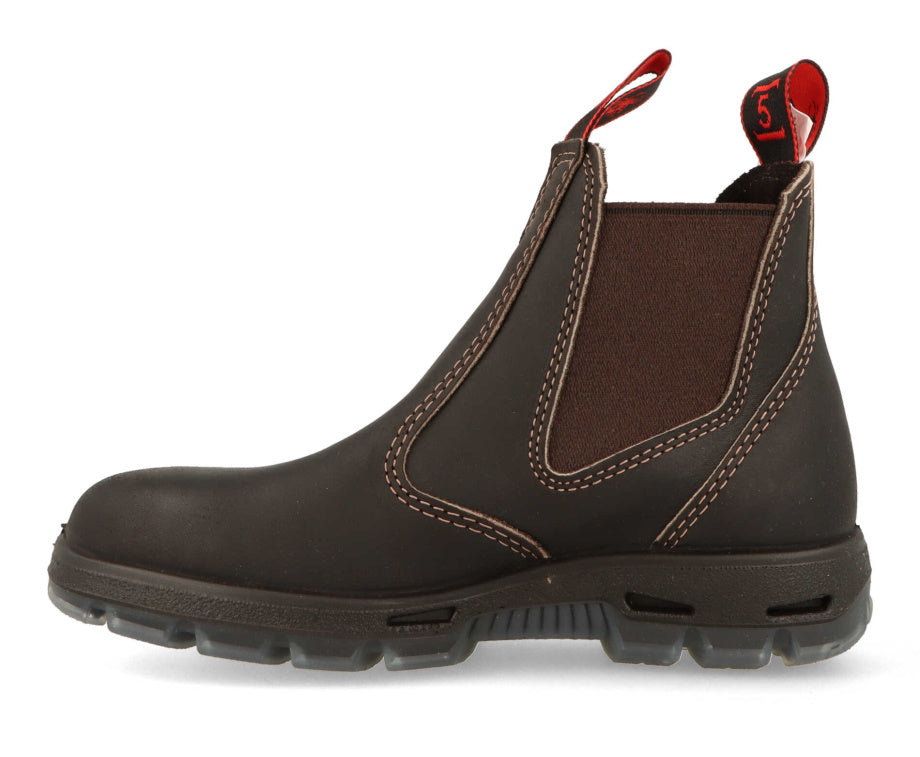 Work Boot – Brown Full-Grain Leather - Nirlon