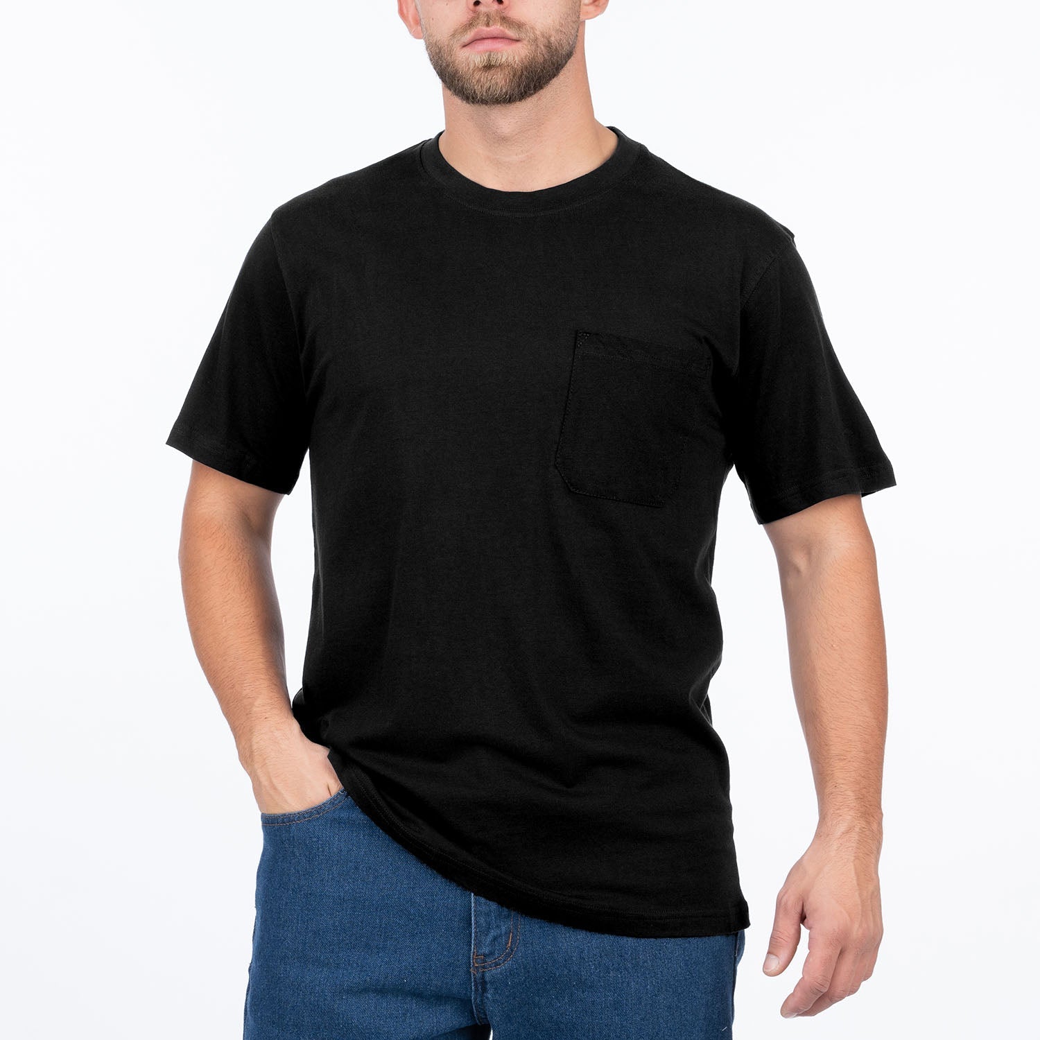 CottoNIR™ Short Sleeve T-Shirt with Pocket - Nirlon