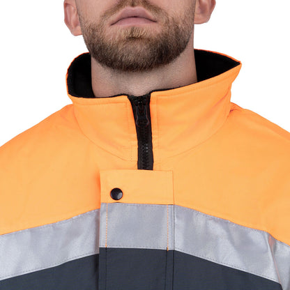 Reflective High Visibility Winter Jacket for Men - Nirlon