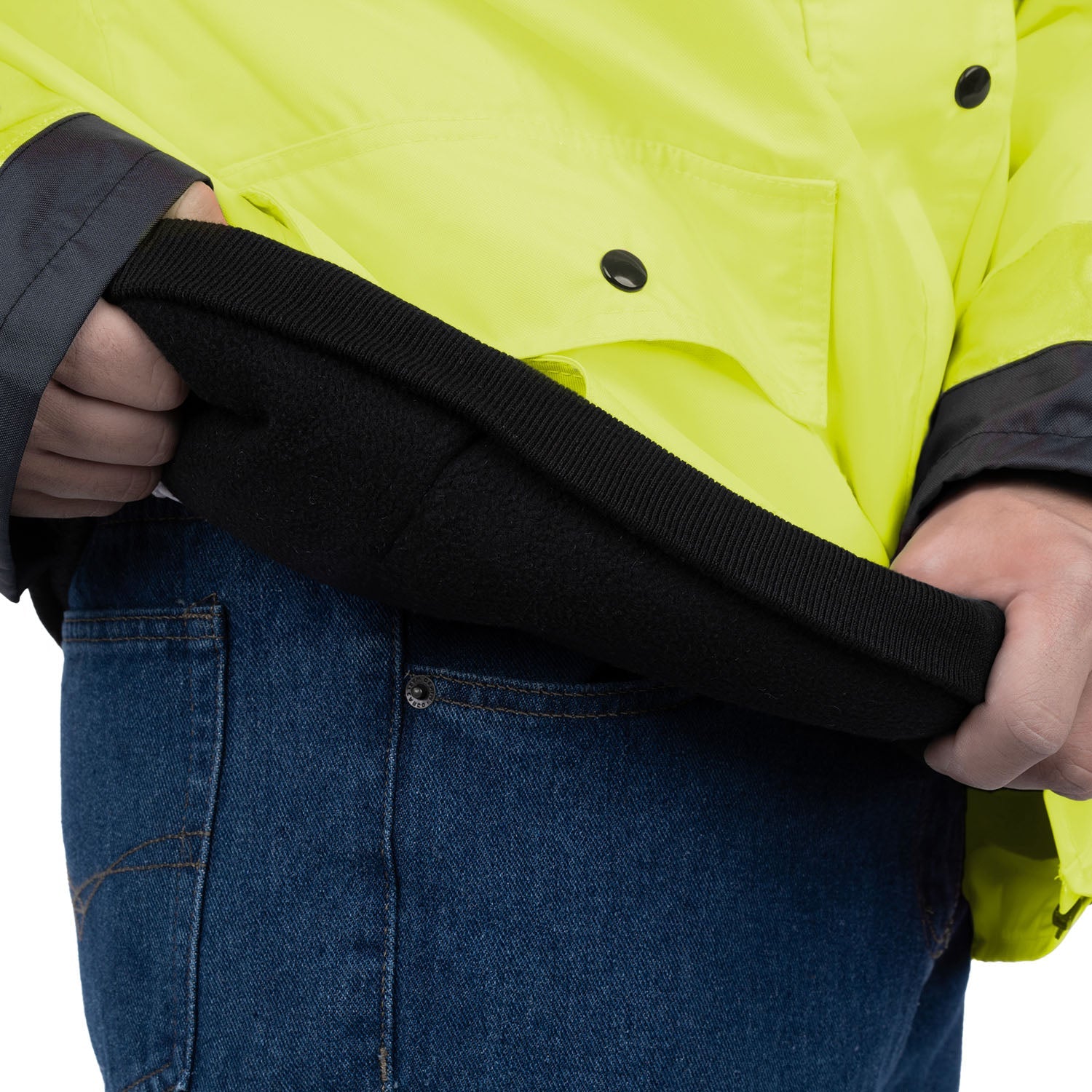 Reflective High Visibility Winter Jacket for Men - Nirlon