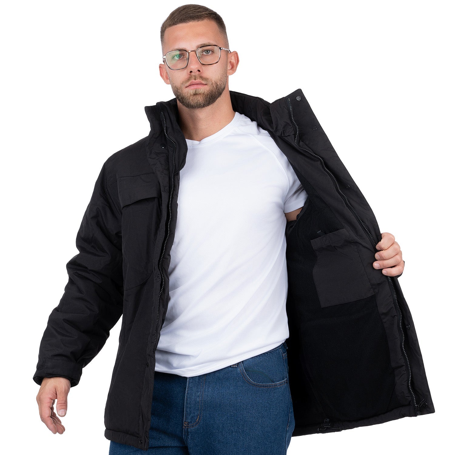 Men's Winter Eagle Long Coat - Nirlon
