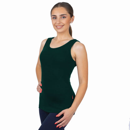 CottoNIR™ Ribbed Elastane Tank Top for Women - Nirlon