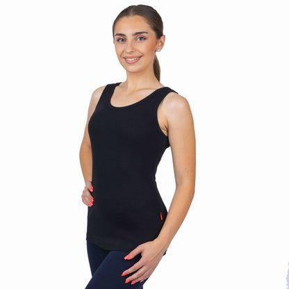 CottoNIR™ Ribbed Elastane Tank Top for Women - Nirlon