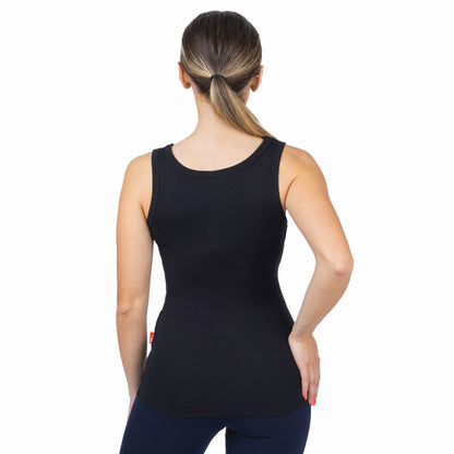 CottoNIR™ Ribbed Elastane Tank Top for Women - Nirlon