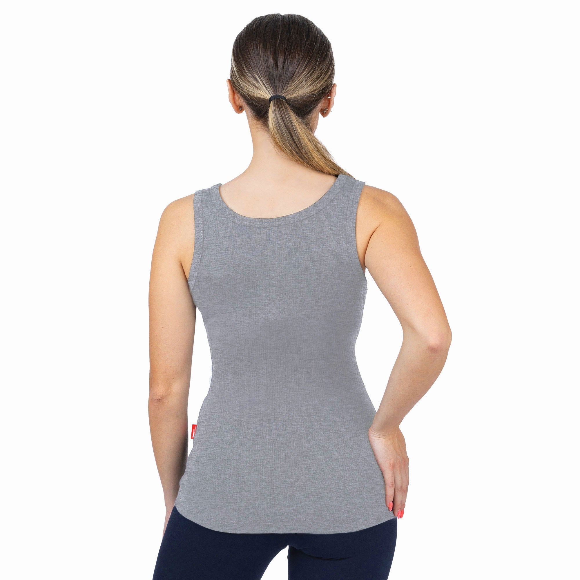 CottoNIR™ Ribbed Elastane Tank Top for Women - Nirlon