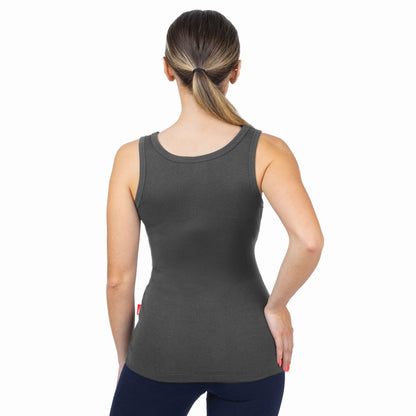 CottoNIR™ Ribbed Elastane Tank Top for Women - Nirlon