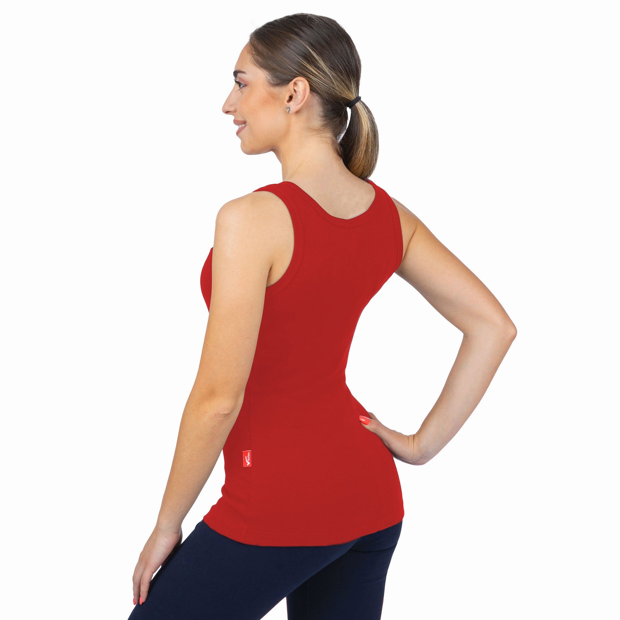 CottoNIR™ Ribbed Elastane Tank Top for Women - Nirlon