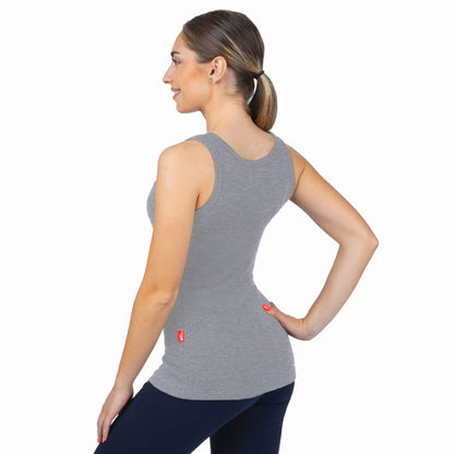 CottoNIR™ Ribbed Elastane Tank Top for Women - Nirlon