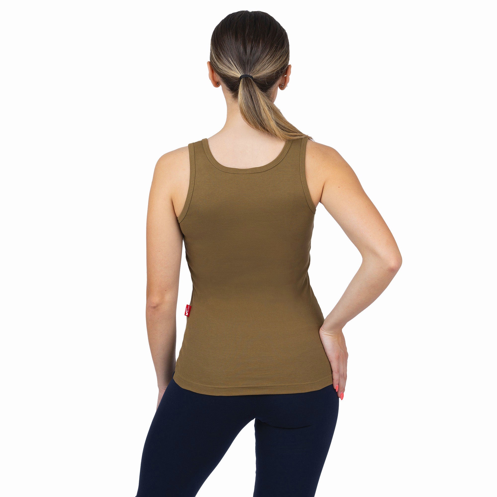 CottoNIR™ Ribbed Elastane Tank Top for Women - Nirlon