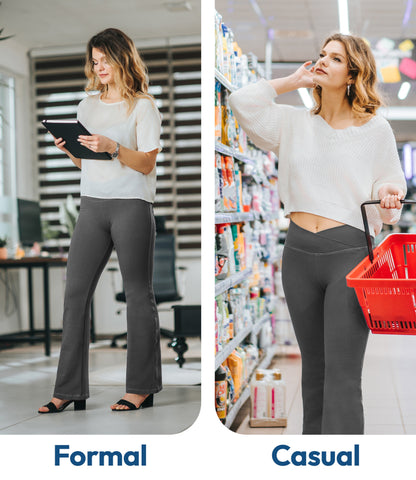 Crossover Bootcut Jeggings