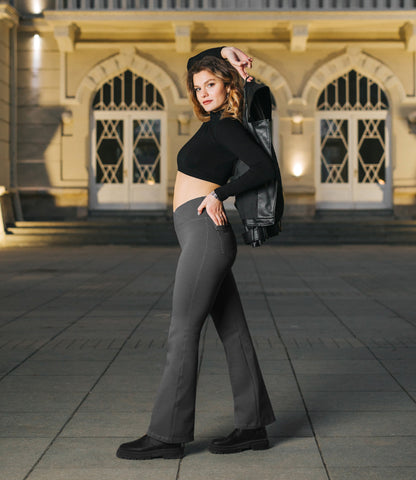 Crossover Bootcut Jeggings