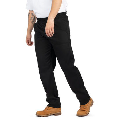 Men’s 6-Pocket Cargo Pants with Elastic Back - Nirlon