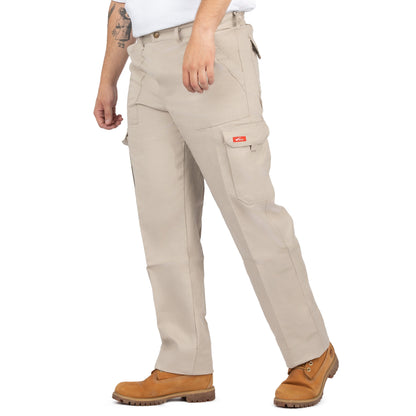 Men’s 6-Pocket Cargo Pants with Elastic Back - Nirlon