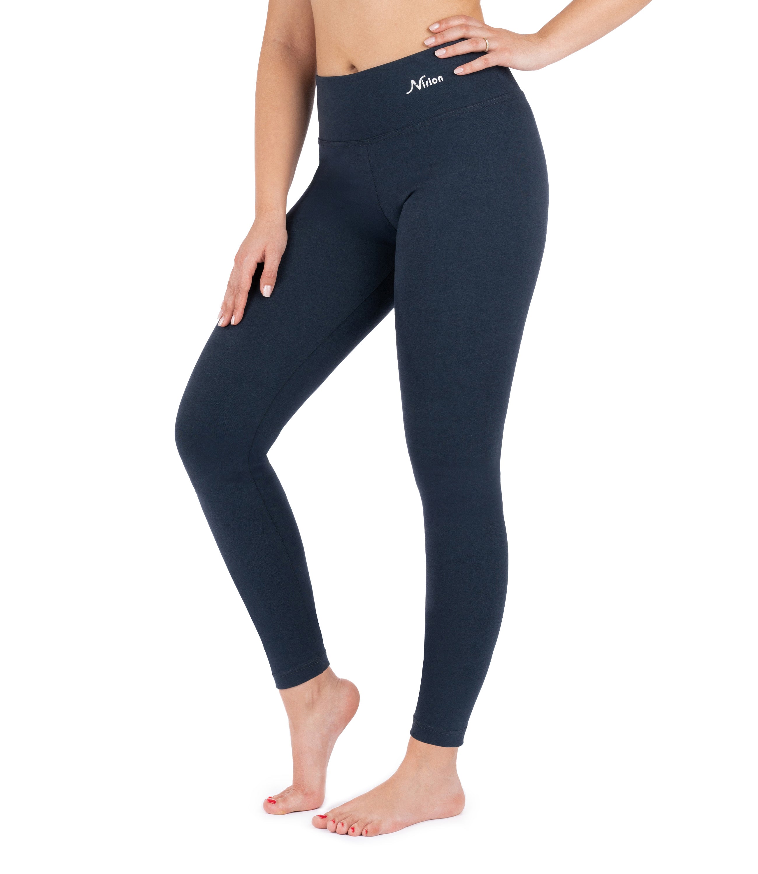 CottoNIR™ High Waist Ankle Leggings for Women