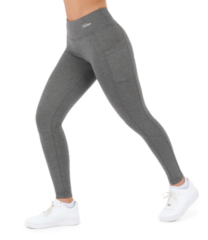 CottoNIR™ High Waist Ankle Leggings with Pockets for Women