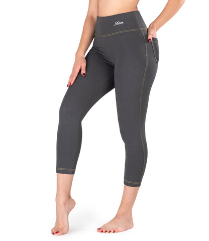NirJEANS™ High Waist Denim-Look 7/8 Jeggings for Women