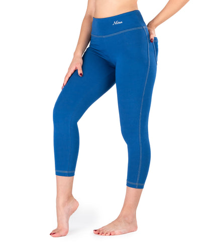 NirJEANS™ High Waist Denim-Look 7/8 Jeggings for Women