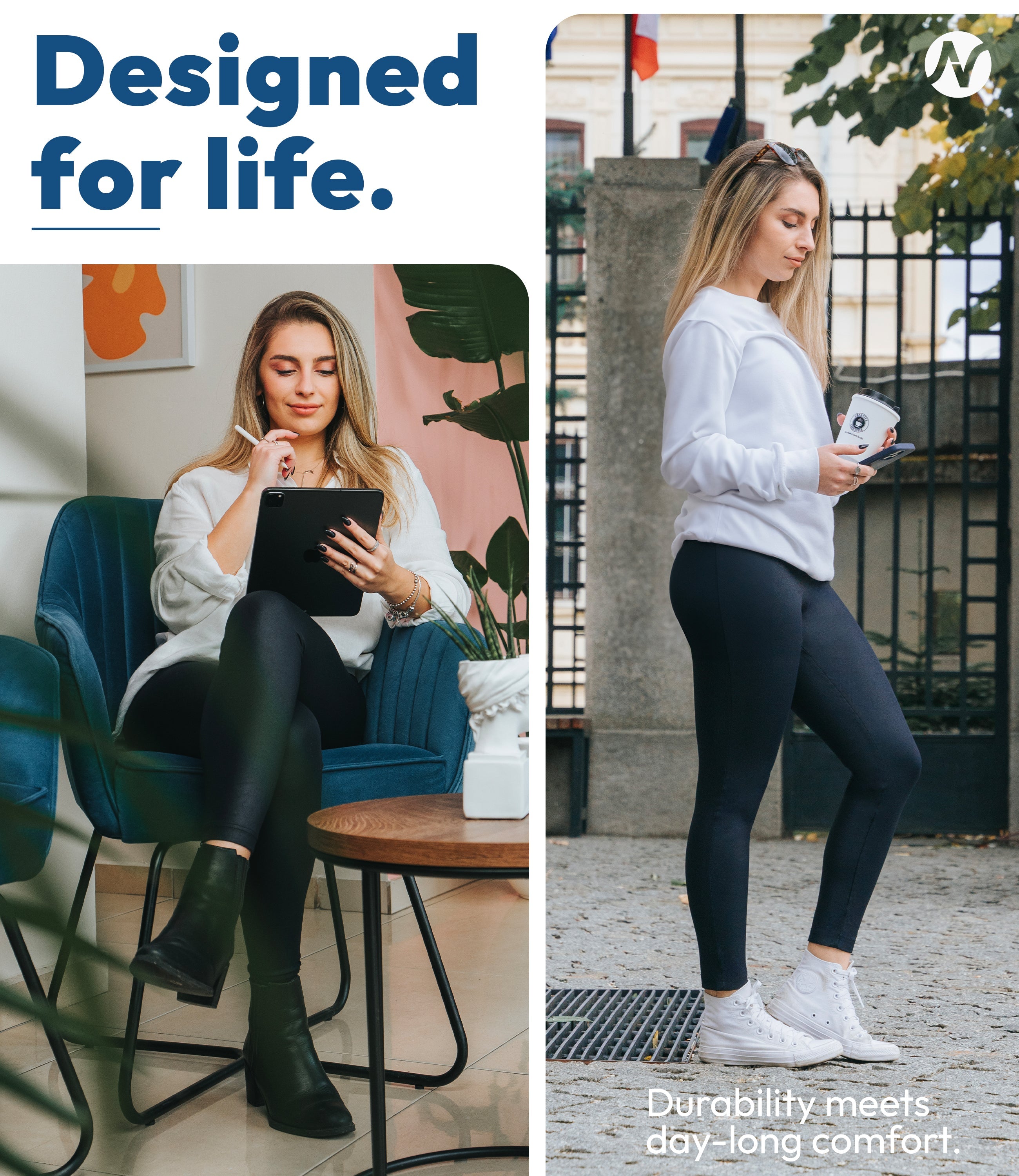 Black Faux Leather Leggings