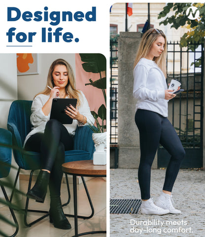 Black Faux Leather Leggings