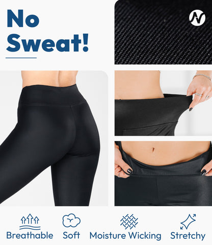 Black Faux Leather Leggings