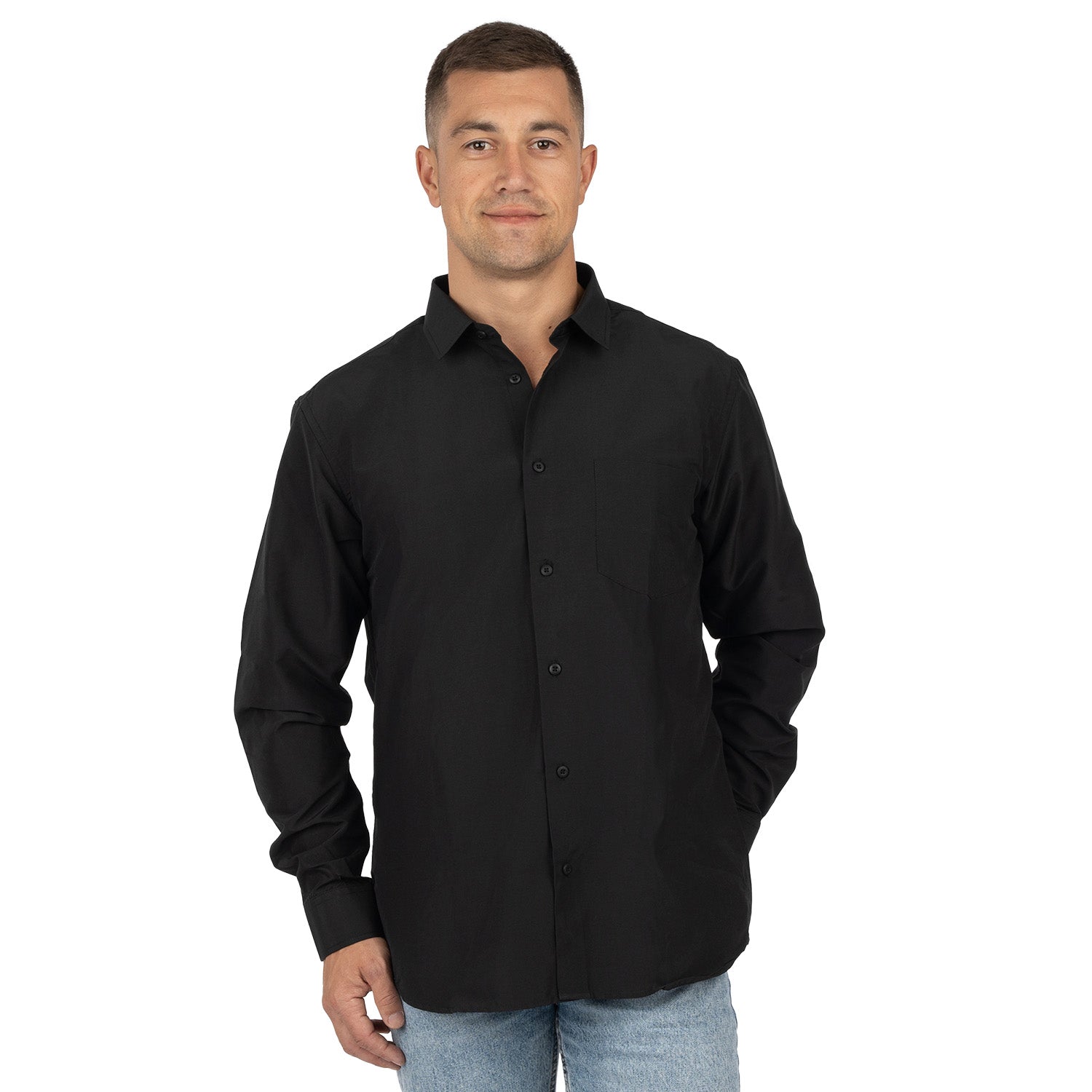 Long Sleeve Oxford Shirt for Men - Nirlon