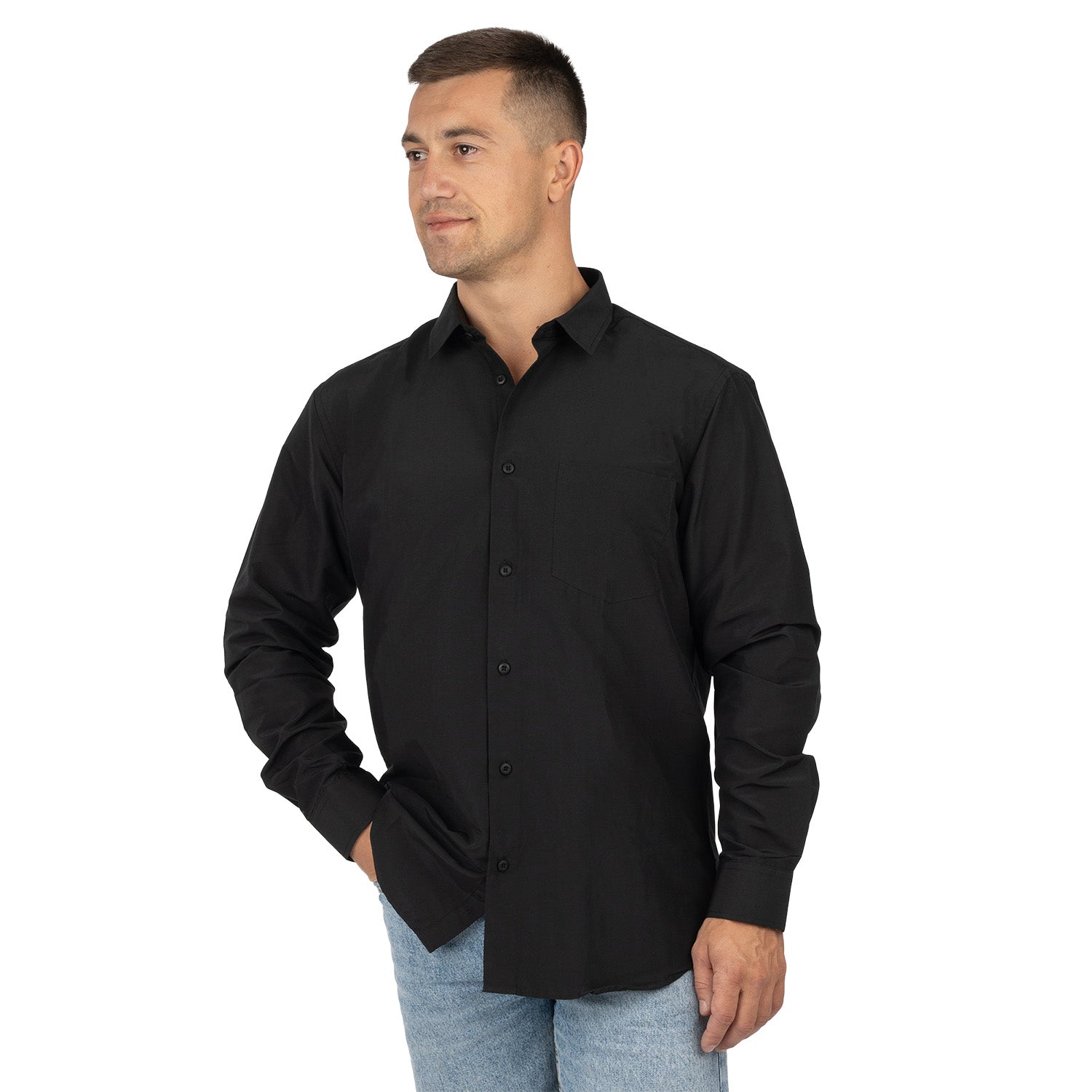 Long Sleeve Oxford Shirt for Men - Nirlon