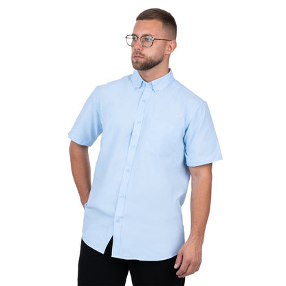 Short Sleeve Oxford Shirt for Men - Nirlon
