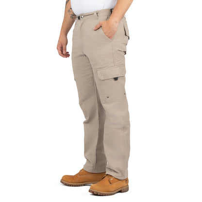 Classic Drill Cargo Pants with Pockets for Men - Nirlon