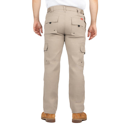 Classic Drill Cargo Pants with Pockets for Men - Nirlon