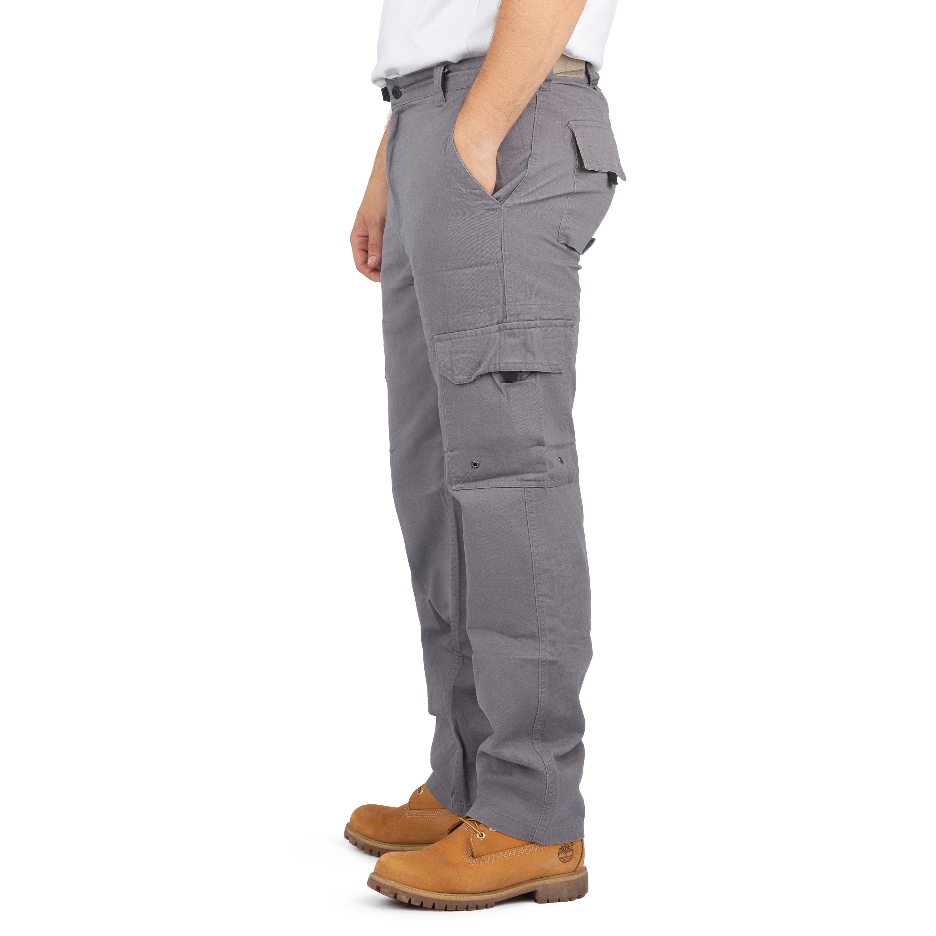 Classic Drill Cargo Pants with Pockets for Men - Nirlon