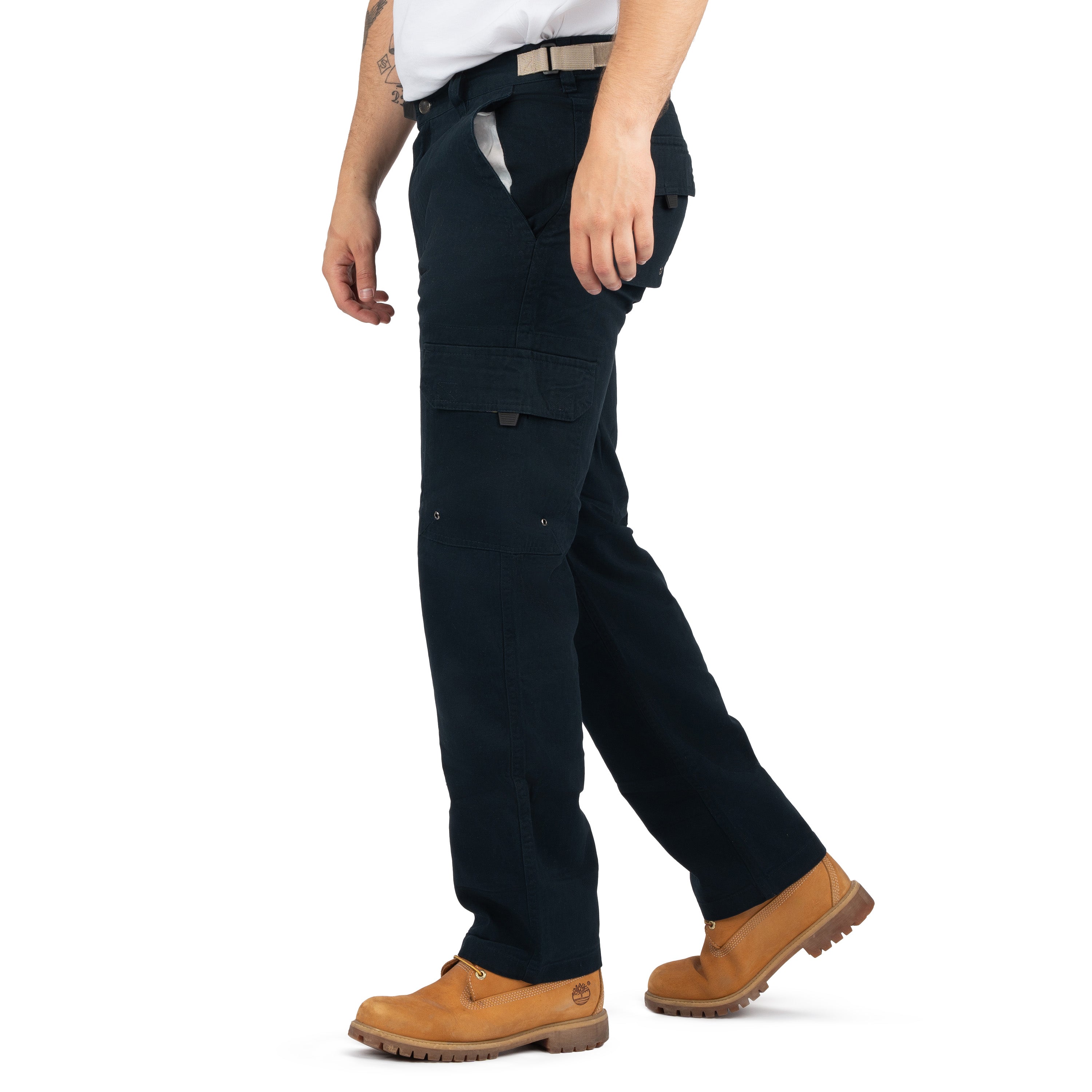 Classic Drill Cargo Pants with Pockets for Men - Nirlon