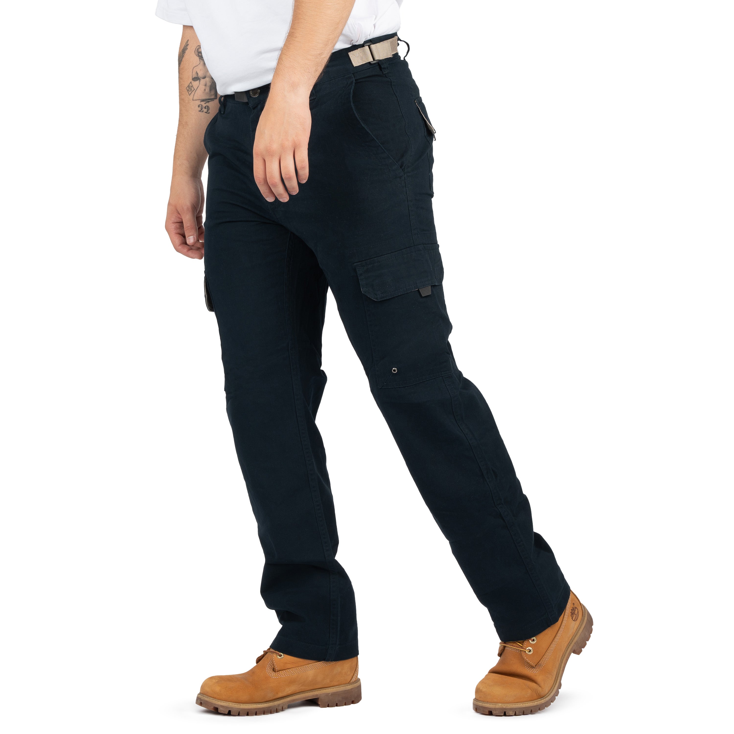 Classic Drill Cargo Pants with Pockets for Men - Nirlon