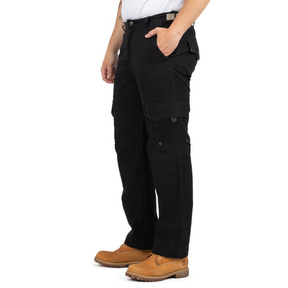 Classic Drill Cargo Pants with Pockets for Men - Nirlon