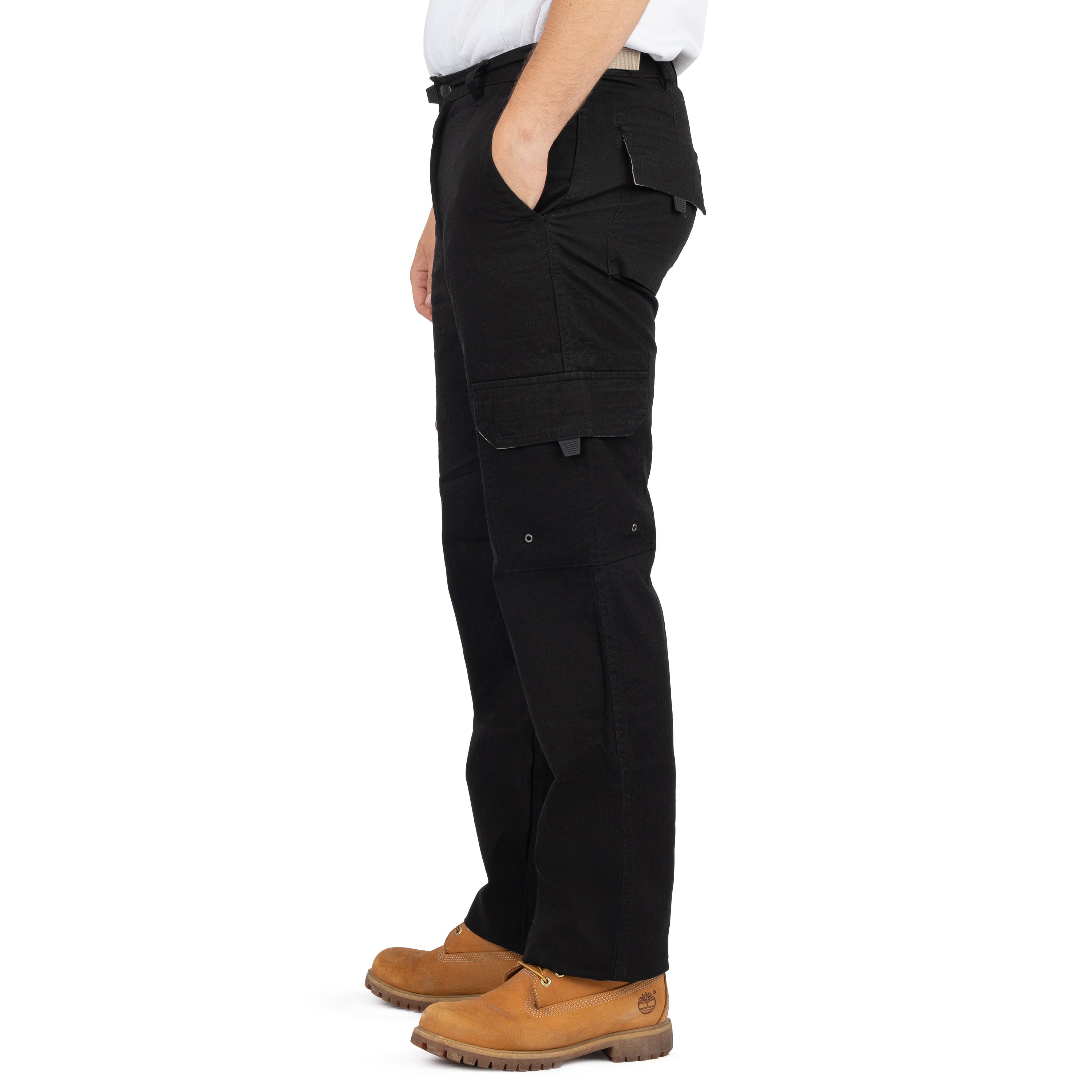 Classic Drill Cargo Pants with Pockets for Men - Nirlon