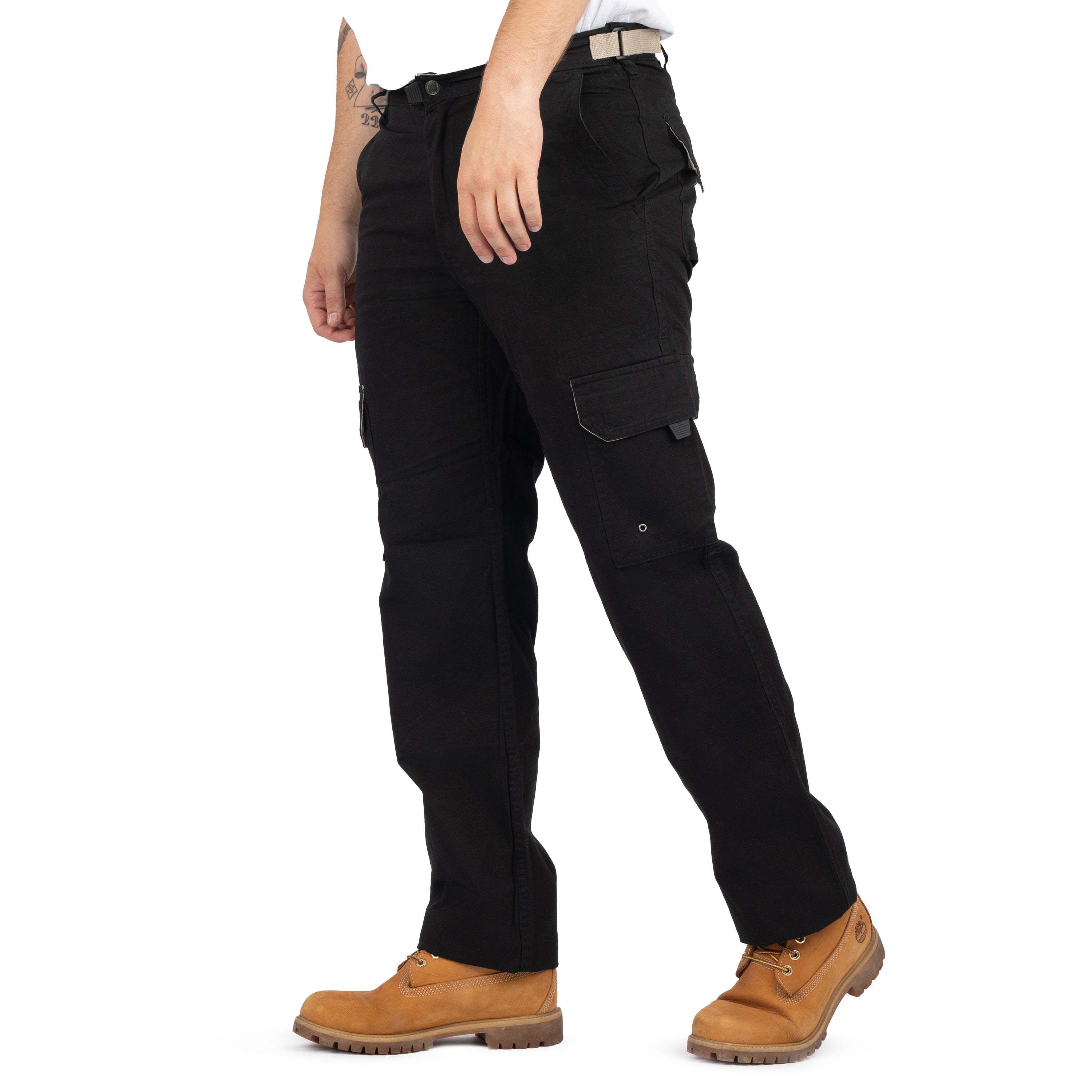 Classic Drill Cargo Pants with Pockets for Men - Nirlon
