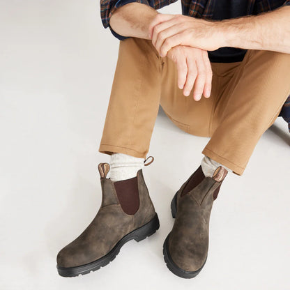 Chelsea Boot – Rustic Brown Premium Leather - Nirlon