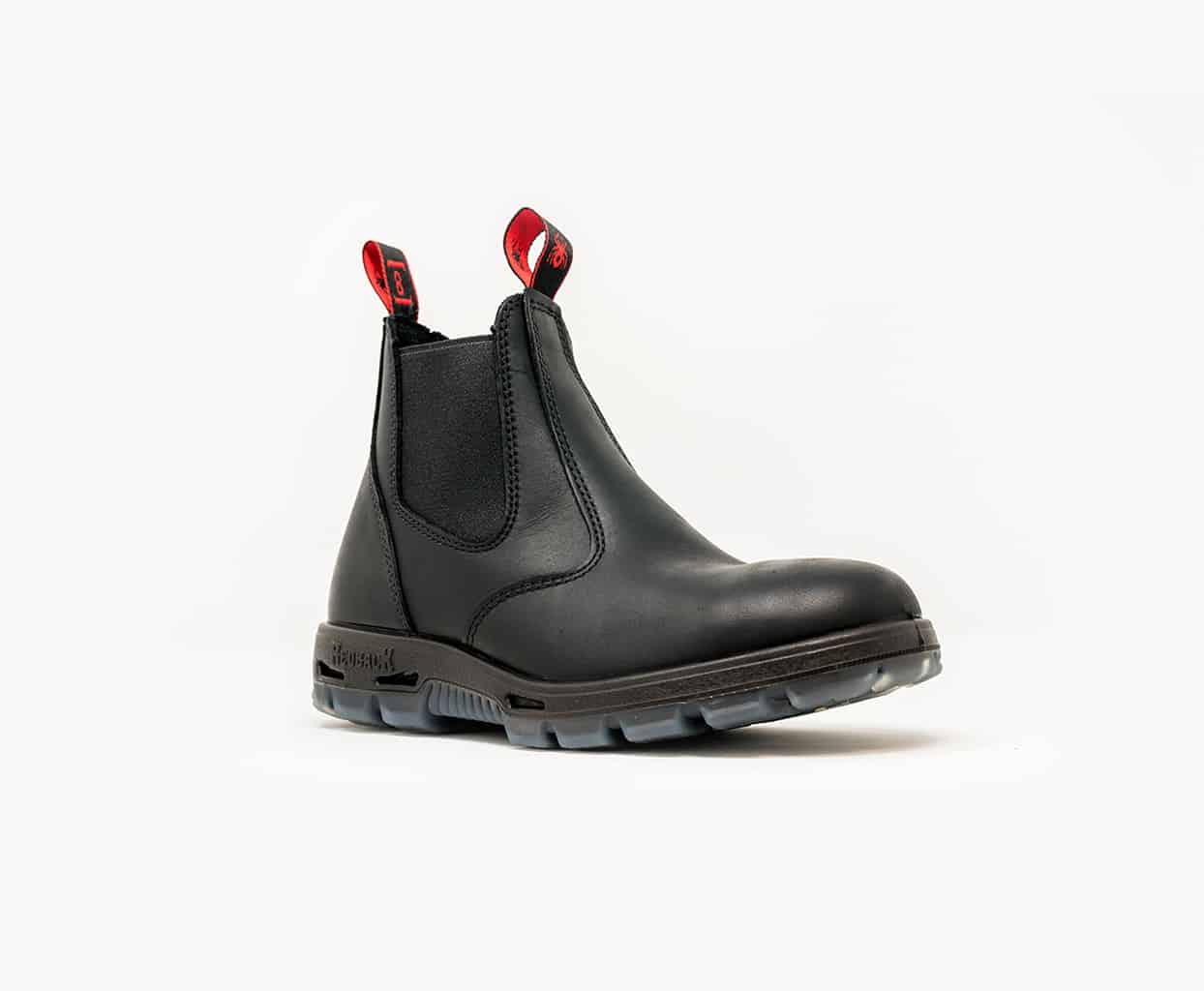 Work Boot – Black Full-Grain Leather - Nirlon