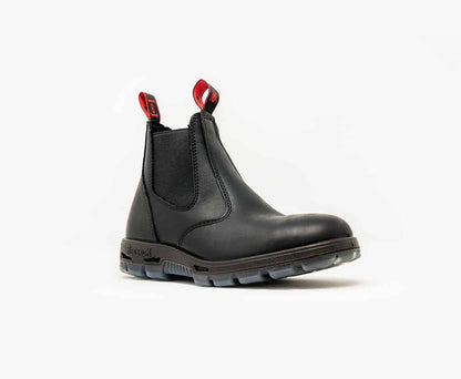 Work Boot – Black Full-Grain Leather - Nirlon