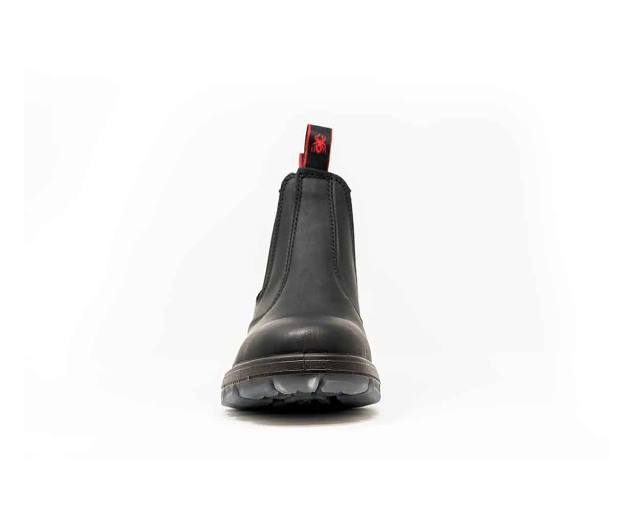 Work Boot – Black Full-Grain Leather - Nirlon